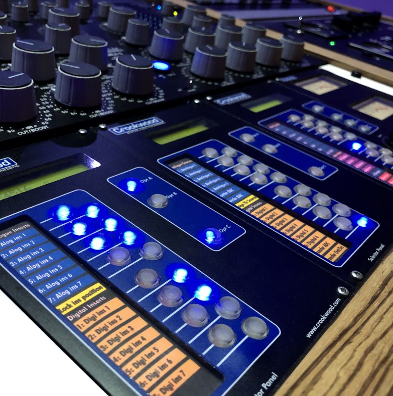 Crookwood M1 mastering console at eMastering The One