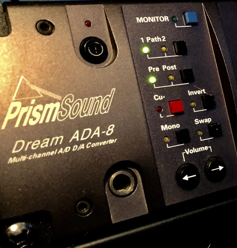 Prism Sound Dream ADDA Conversion ADA 8XR 16 channel at eMastering The One